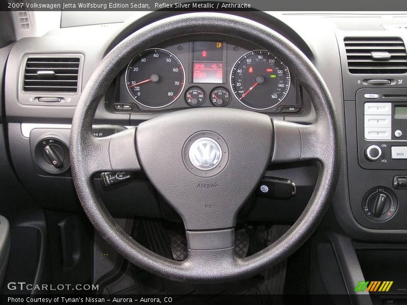Reflex Silver Metallic / Anthracite 2007 Volkswagen Jetta Wolfsburg Edition Sedan