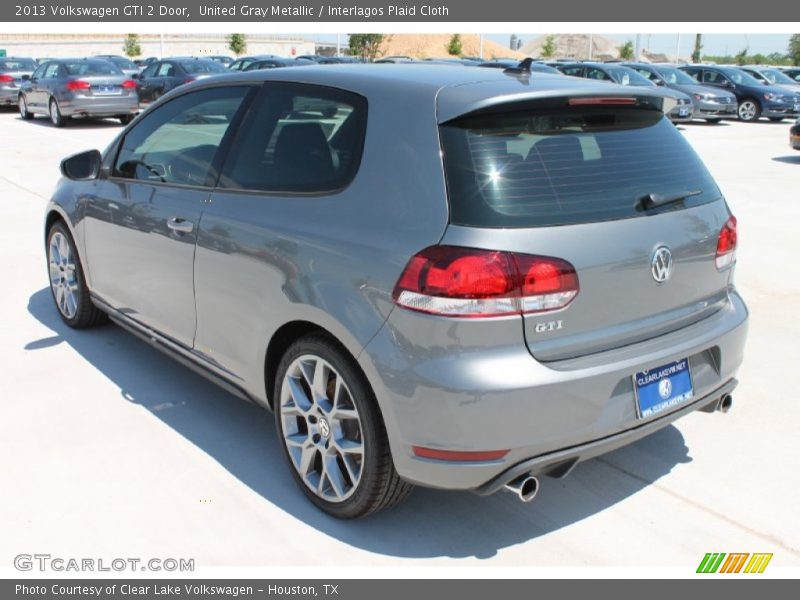 United Gray Metallic / Interlagos Plaid Cloth 2013 Volkswagen GTI 2 Door