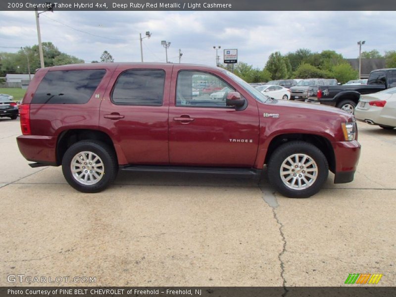  2009 Tahoe Hybrid 4x4 Deep Ruby Red Metallic