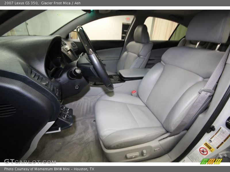 Front Seat of 2007 GS 350