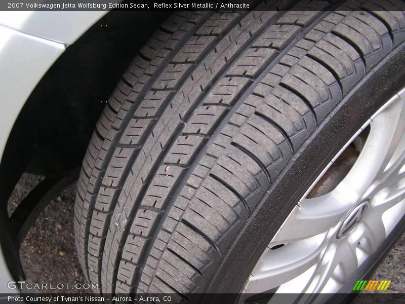 Reflex Silver Metallic / Anthracite 2007 Volkswagen Jetta Wolfsburg Edition Sedan