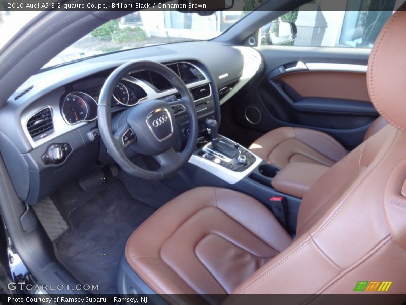 Cinnamon Brown Interior - 2010 A5 3.2 quattro Coupe 