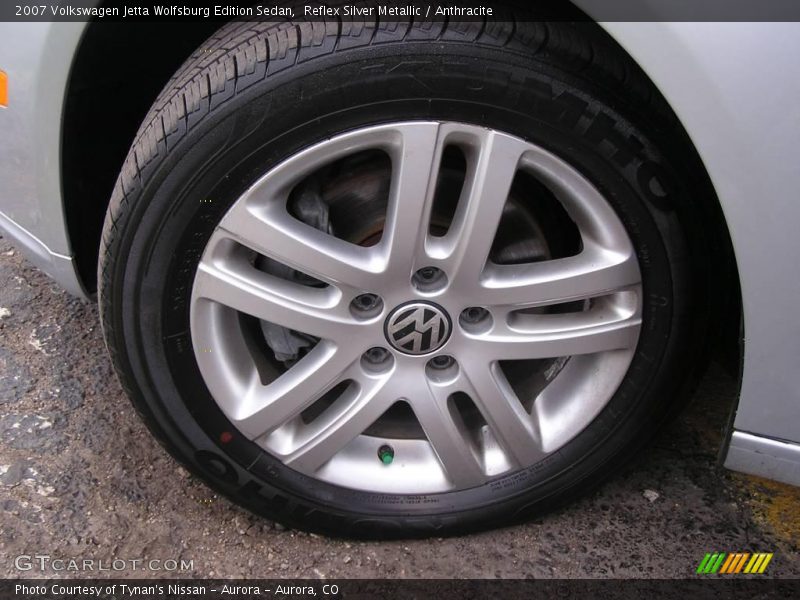 Reflex Silver Metallic / Anthracite 2007 Volkswagen Jetta Wolfsburg Edition Sedan