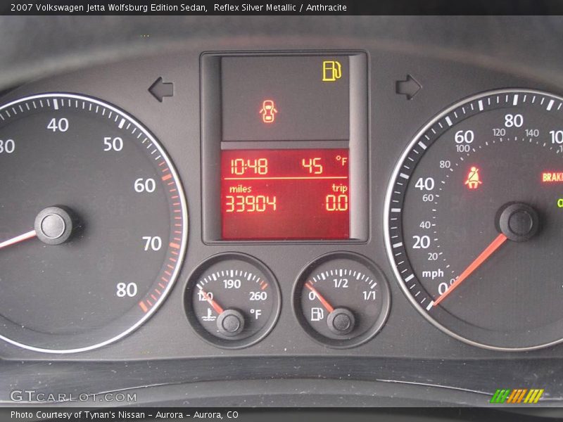 Reflex Silver Metallic / Anthracite 2007 Volkswagen Jetta Wolfsburg Edition Sedan