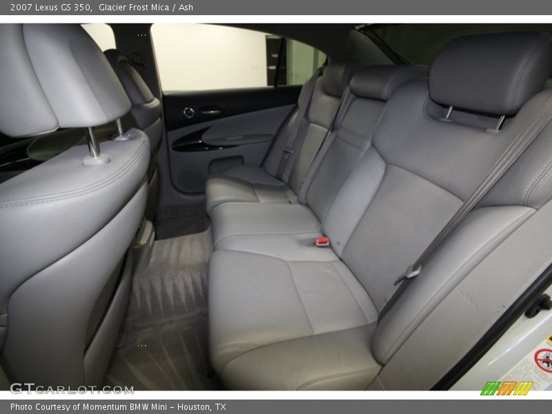 Rear Seat of 2007 GS 350