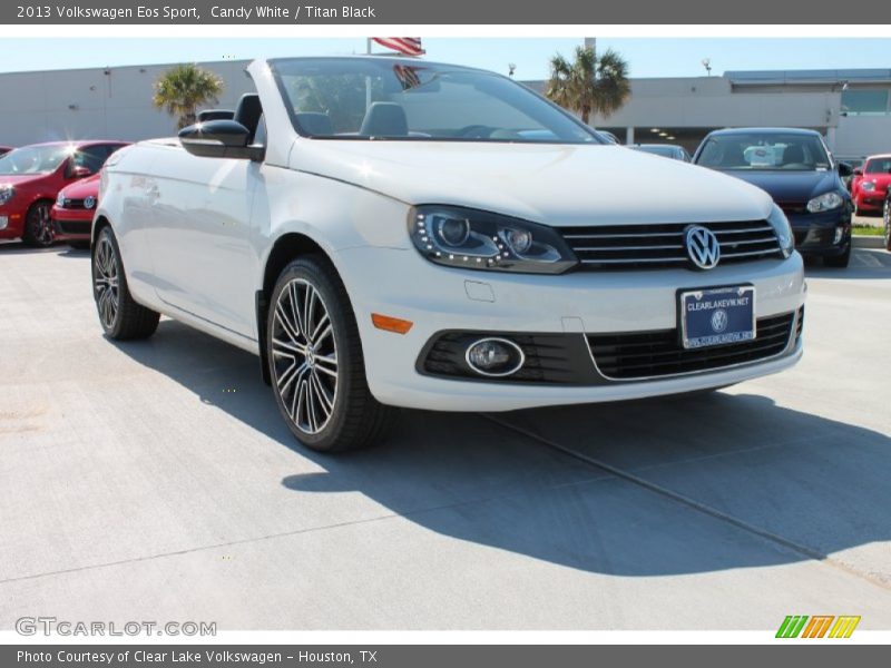 Candy White / Titan Black 2013 Volkswagen Eos Sport
