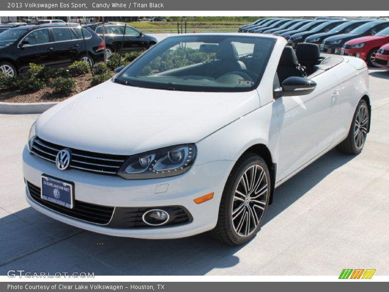 Candy White / Titan Black 2013 Volkswagen Eos Sport