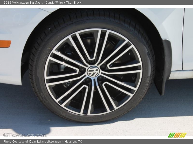 Candy White / Titan Black 2013 Volkswagen Eos Sport
