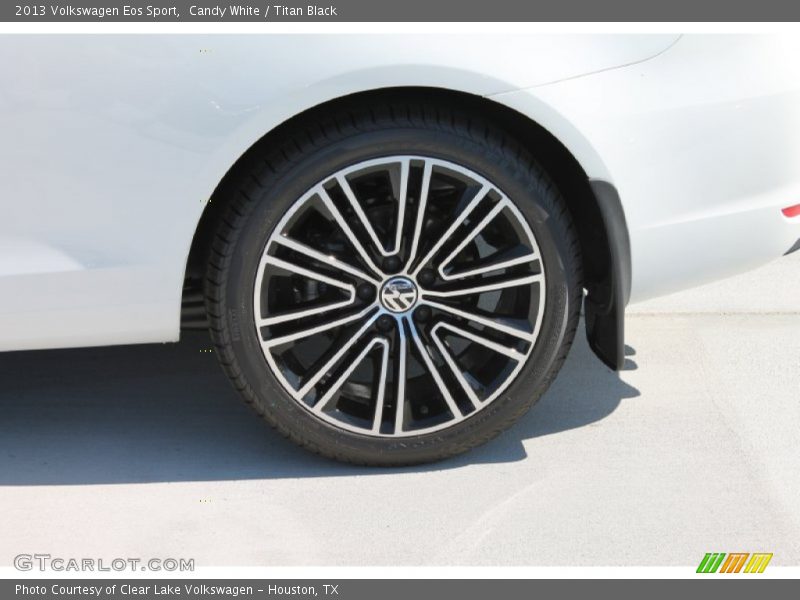 Candy White / Titan Black 2013 Volkswagen Eos Sport