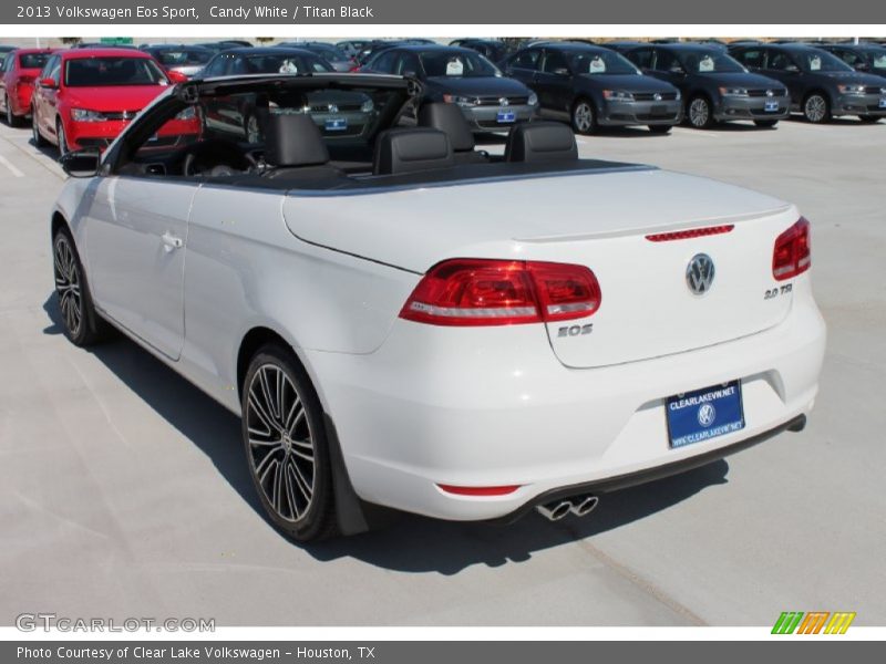 Candy White / Titan Black 2013 Volkswagen Eos Sport