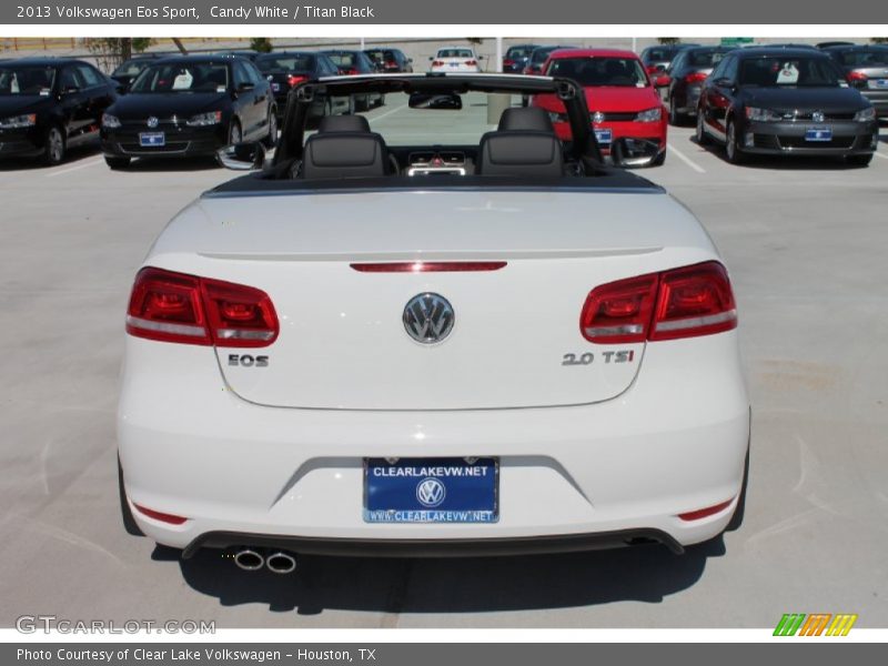Candy White / Titan Black 2013 Volkswagen Eos Sport