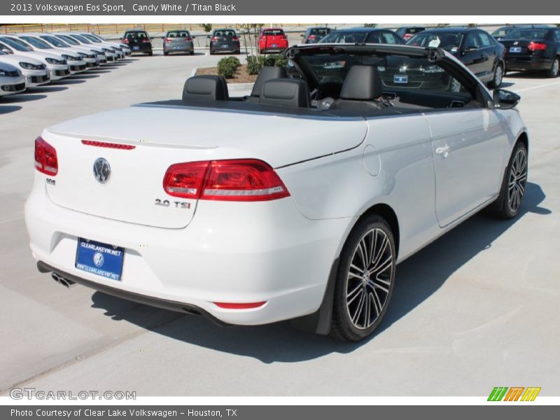 Candy White / Titan Black 2013 Volkswagen Eos Sport