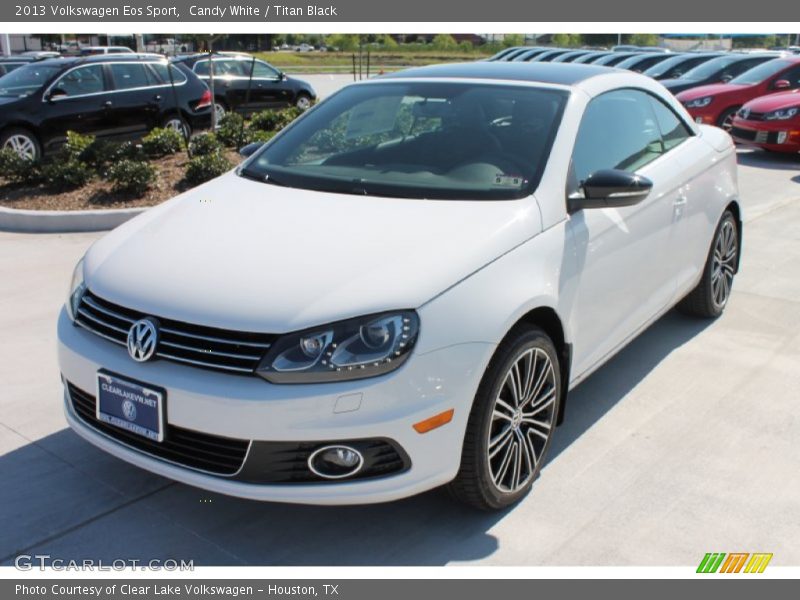 Candy White / Titan Black 2013 Volkswagen Eos Sport