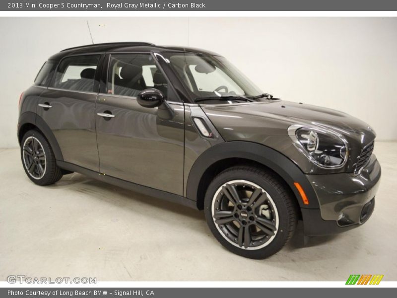 Royal Gray Metallic / Carbon Black 2013 Mini Cooper S Countryman