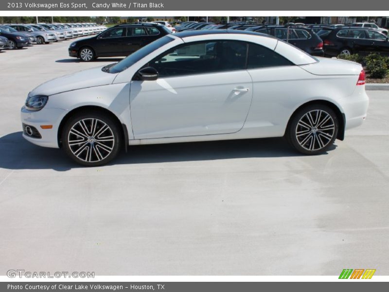 Candy White / Titan Black 2013 Volkswagen Eos Sport