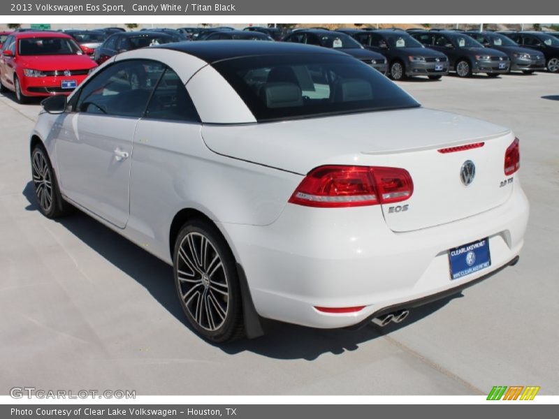 Candy White / Titan Black 2013 Volkswagen Eos Sport
