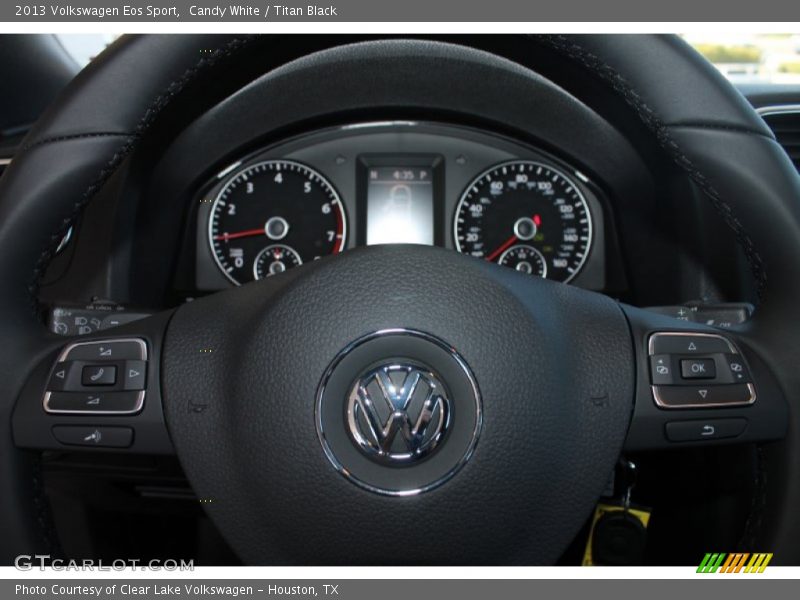 Candy White / Titan Black 2013 Volkswagen Eos Sport