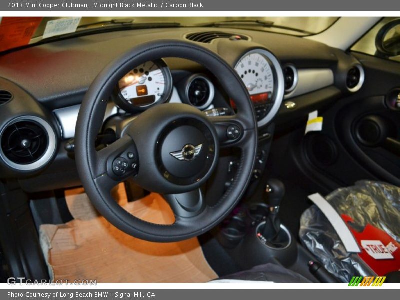 Midnight Black Metallic / Carbon Black 2013 Mini Cooper Clubman