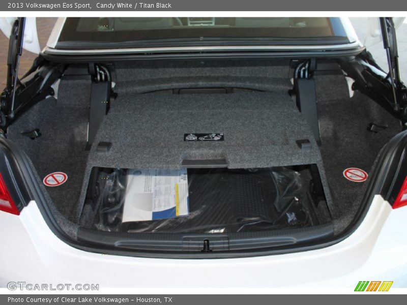 Candy White / Titan Black 2013 Volkswagen Eos Sport
