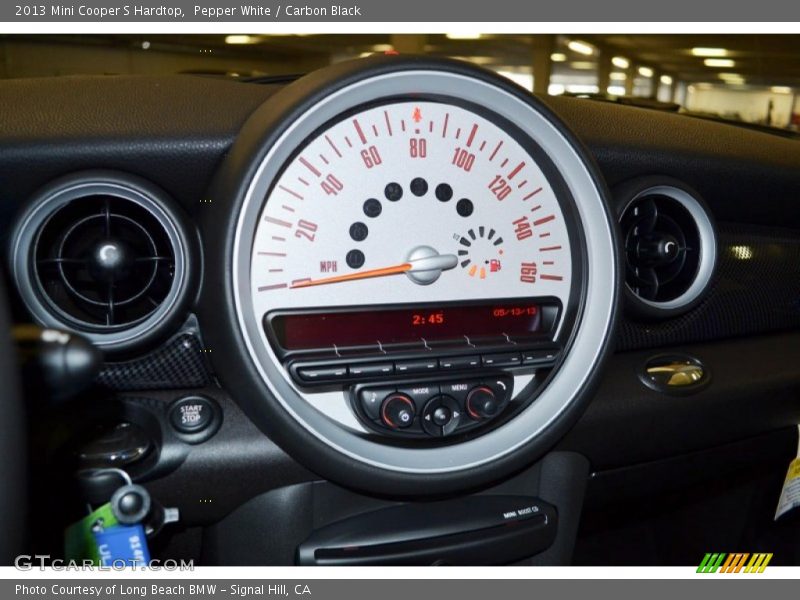 Pepper White / Carbon Black 2013 Mini Cooper S Hardtop