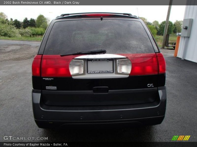 Black / Dark Gray 2002 Buick Rendezvous CX AWD