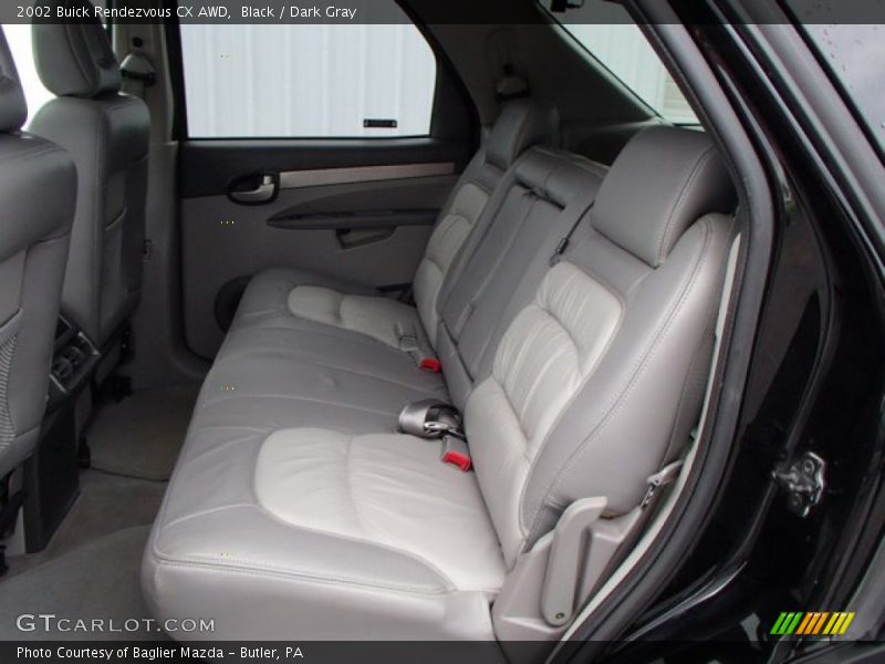 Rear Seat of 2002 Rendezvous CX AWD