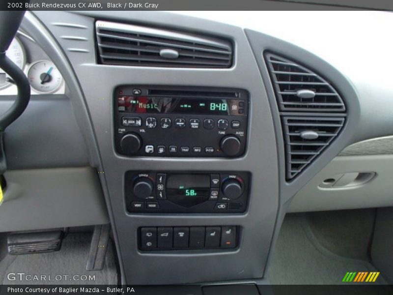 Controls of 2002 Rendezvous CX AWD