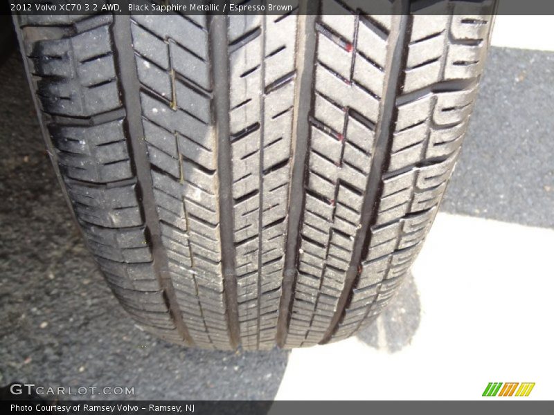 Black Sapphire Metallic / Espresso Brown 2012 Volvo XC70 3.2 AWD