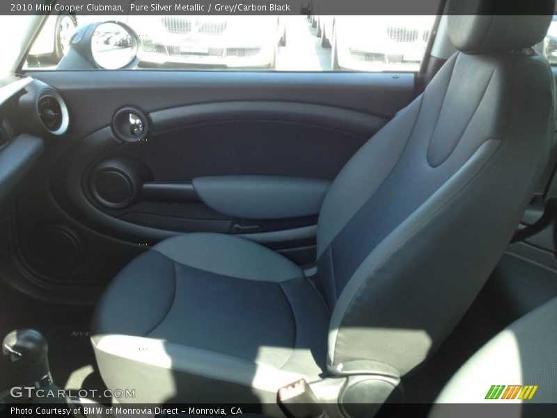 Pure Silver Metallic / Grey/Carbon Black 2010 Mini Cooper Clubman