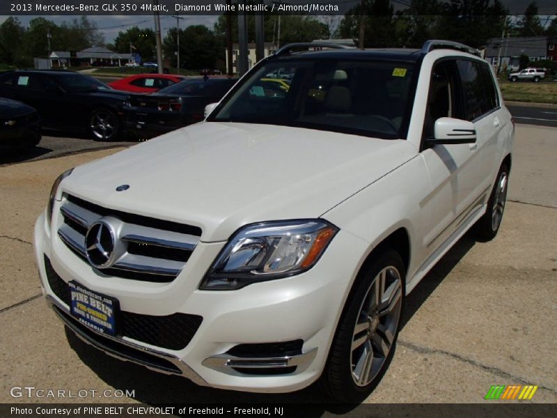 Diamond White Metallic / Almond/Mocha 2013 Mercedes-Benz GLK 350 4Matic