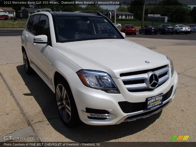 Diamond White Metallic / Almond/Mocha 2013 Mercedes-Benz GLK 350 4Matic