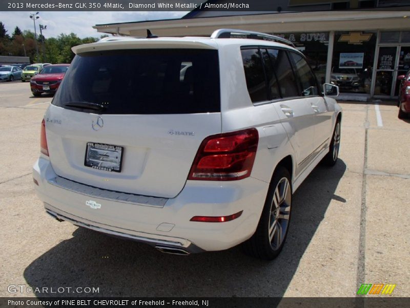 Diamond White Metallic / Almond/Mocha 2013 Mercedes-Benz GLK 350 4Matic