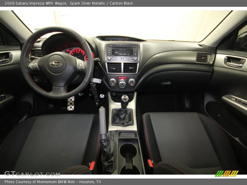 Dashboard of 2009 Impreza WRX Wagon