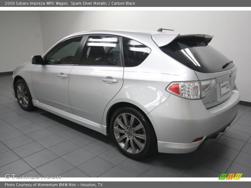 Spark Silver Metallic / Carbon Black 2009 Subaru Impreza WRX Wagon