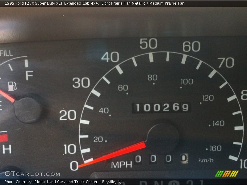 Light Prairie Tan Metallic / Medium Prairie Tan 1999 Ford F250 Super Duty XLT Extended Cab 4x4