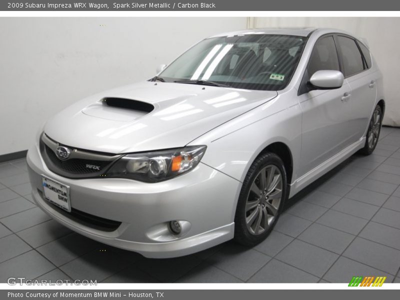 Spark Silver Metallic / Carbon Black 2009 Subaru Impreza WRX Wagon