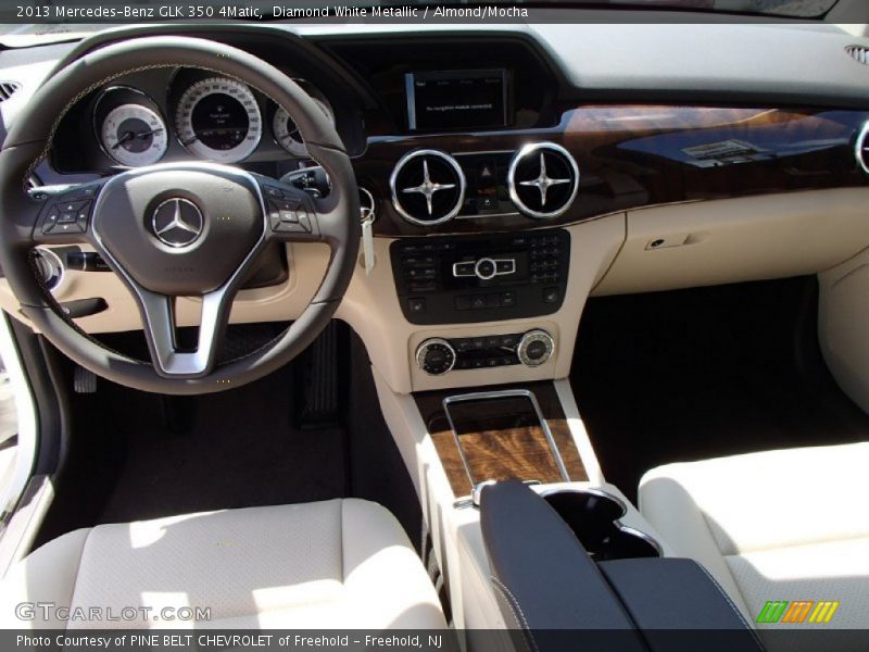 Diamond White Metallic / Almond/Mocha 2013 Mercedes-Benz GLK 350 4Matic