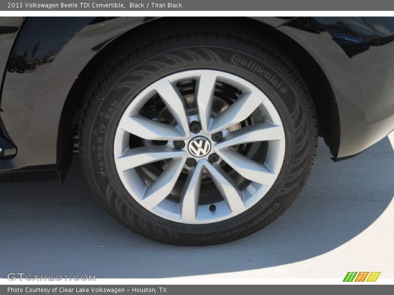 Black / Titan Black 2013 Volkswagen Beetle TDI Convertible