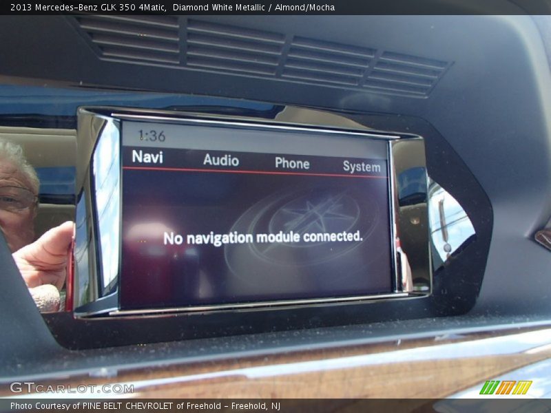 Diamond White Metallic / Almond/Mocha 2013 Mercedes-Benz GLK 350 4Matic