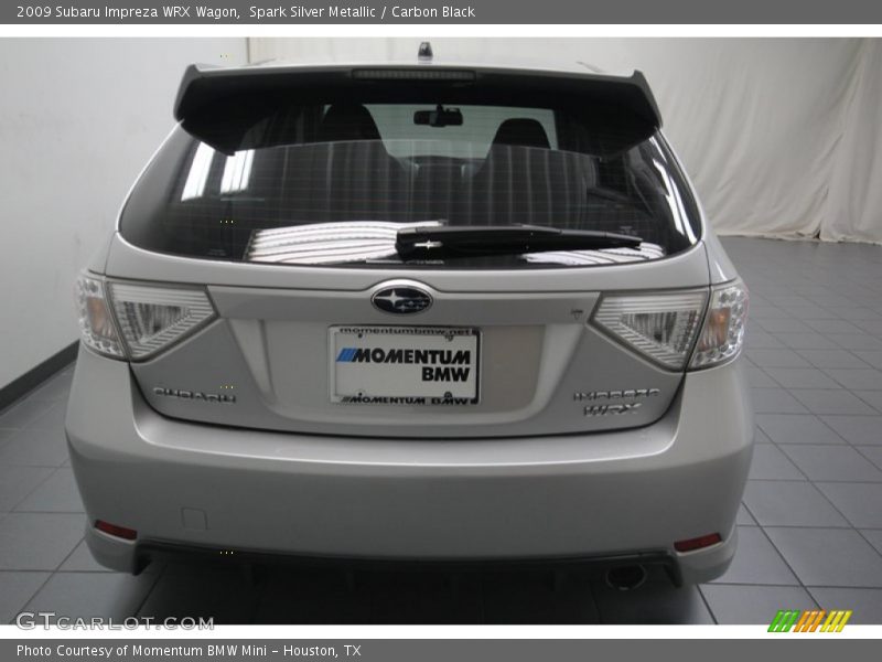 Spark Silver Metallic / Carbon Black 2009 Subaru Impreza WRX Wagon