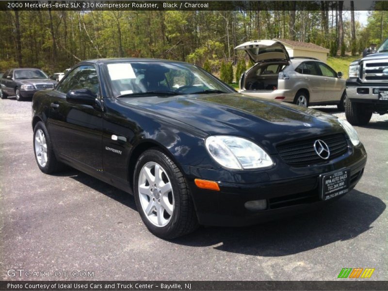 Black / Charcoal 2000 Mercedes-Benz SLK 230 Kompressor Roadster