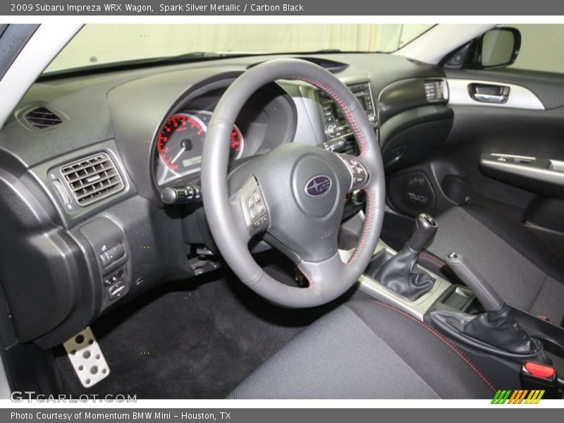 Dashboard of 2009 Impreza WRX Wagon