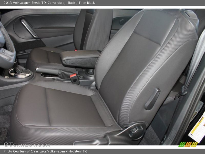 Black / Titan Black 2013 Volkswagen Beetle TDI Convertible