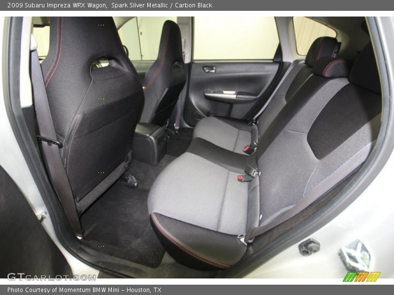 Rear Seat of 2009 Impreza WRX Wagon