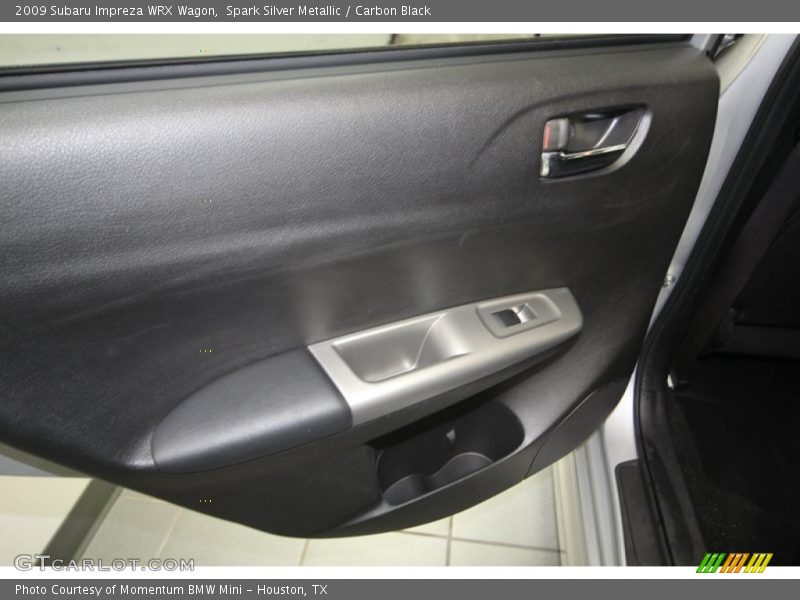 Spark Silver Metallic / Carbon Black 2009 Subaru Impreza WRX Wagon