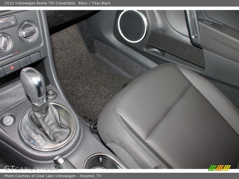 Black / Titan Black 2013 Volkswagen Beetle TDI Convertible