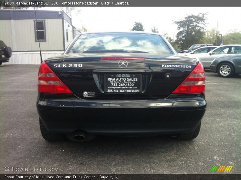 Black / Charcoal 2000 Mercedes-Benz SLK 230 Kompressor Roadster