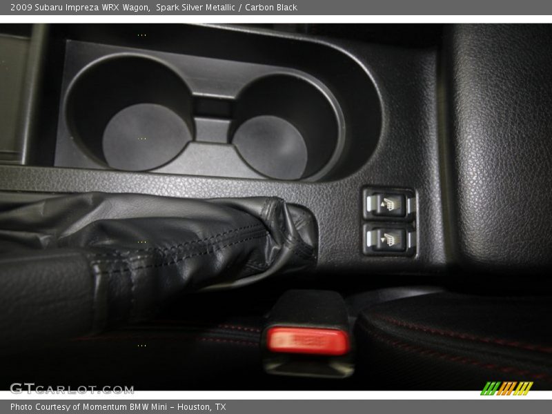 Spark Silver Metallic / Carbon Black 2009 Subaru Impreza WRX Wagon