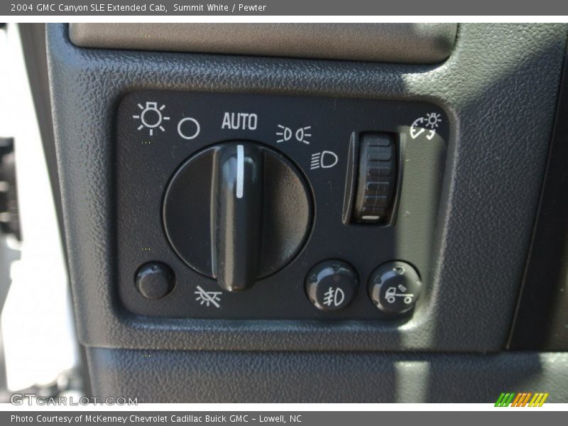 Summit White / Pewter 2004 GMC Canyon SLE Extended Cab