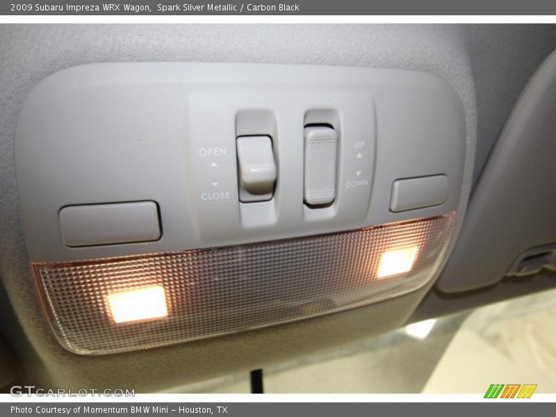 Spark Silver Metallic / Carbon Black 2009 Subaru Impreza WRX Wagon